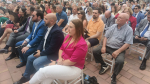 María Jesús Villaverde asiste al homenaje a Manuel Marín en Ciudad Real.